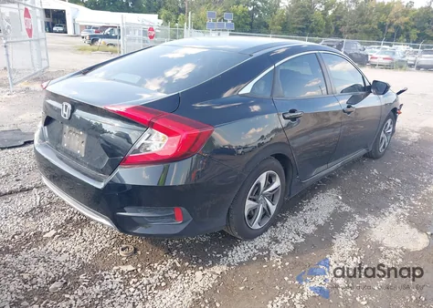 2019 Honda Civic Lx from USA, damaged, VIN 19XFC2F63KE009620